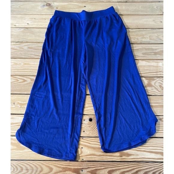 NEW Koolaburra By UGG Jersey Swing T & Cropped Pants Size Small Women’s Blue - Picture 8 of 12